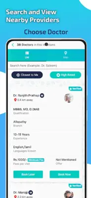 Treat at Home Doctor OnDemand android App screenshot 2